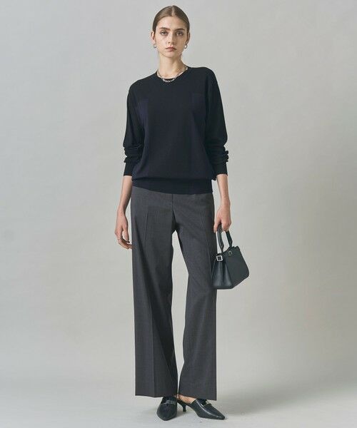 ICB / アイシービー その他パンツ | 【洗える】T/Wブロード ワイドストレートパンツ | 詳細29