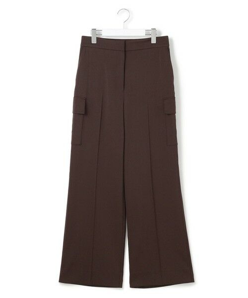 ICB / アイシービー カーゴパンツ | 【スマートバック仕様・洗える】ストレッチダブルサテン カーゴパンツ | 詳細6