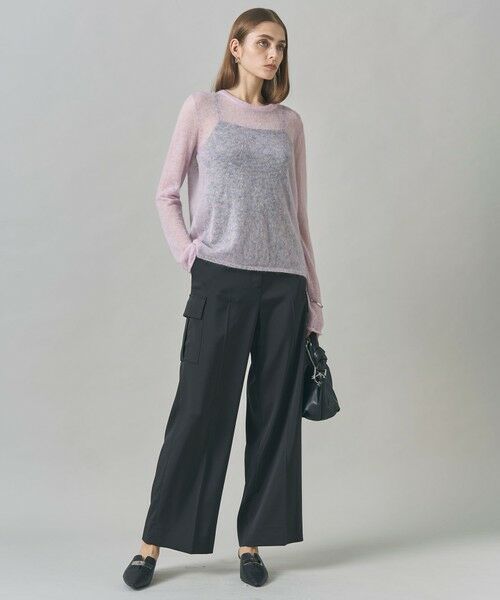 ICB / アイシービー カーゴパンツ | 【スマートバック仕様・洗える】ストレッチダブルサテン カーゴパンツ | 詳細18