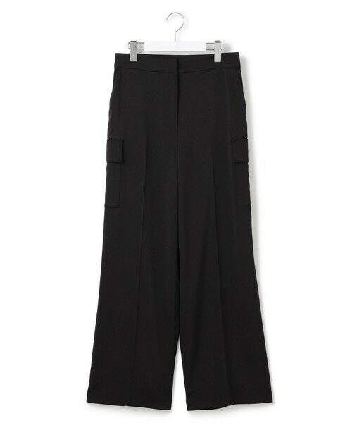 ICB / アイシービー カーゴパンツ | 【スマートバック仕様・洗える】ストレッチダブルサテン カーゴパンツ | 詳細20