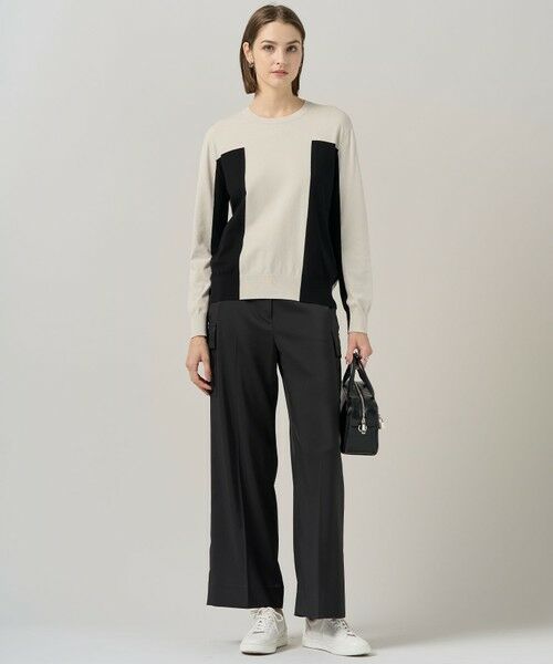 ICB / アイシービー カーゴパンツ | 【スマートバック仕様・洗える】ストレッチダブルサテン カーゴパンツ | 詳細10