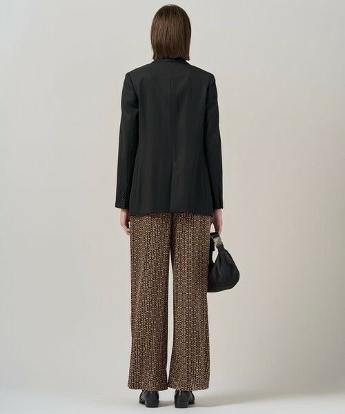 ICB / アイシービー その他パンツ | 【30th ANNIVERSARY】 モノグラムプリントスムース ワイドパンツ | 詳細6