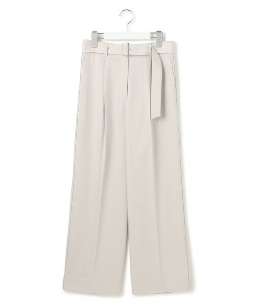 ICB / アイシービー その他パンツ | 【裏起毛】 ウォームサテン ワイドストレートパンツ | 詳細8