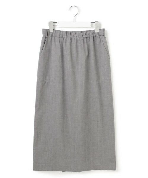 ICB / アイシービー ミニ・ひざ丈スカート | 【洗える】T/Wブロード ナロースカート | 詳細3