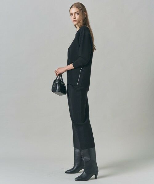 ICB / アイシービー ミニ・ひざ丈スカート | 【洗える】 シンセティックダブルフェイス ニットタイトスカート | 詳細19