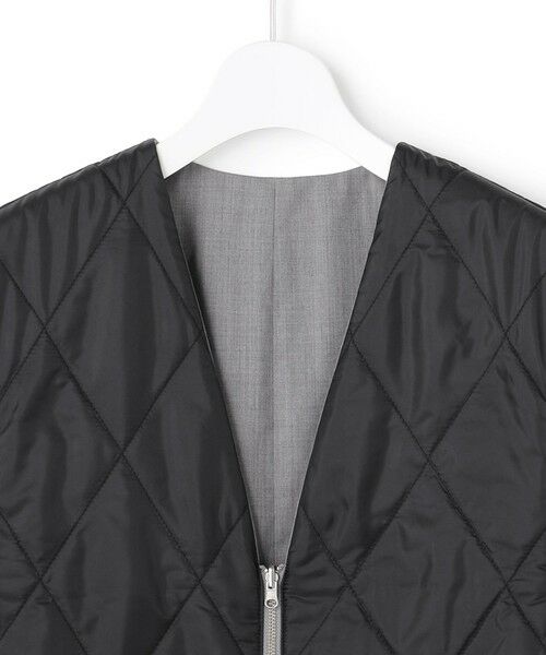ICB / アイシービー ベスト | 【洗える・リバーシブル着用可】T/Wツイルキルト リバーシブル パディング ジレ | 詳細12