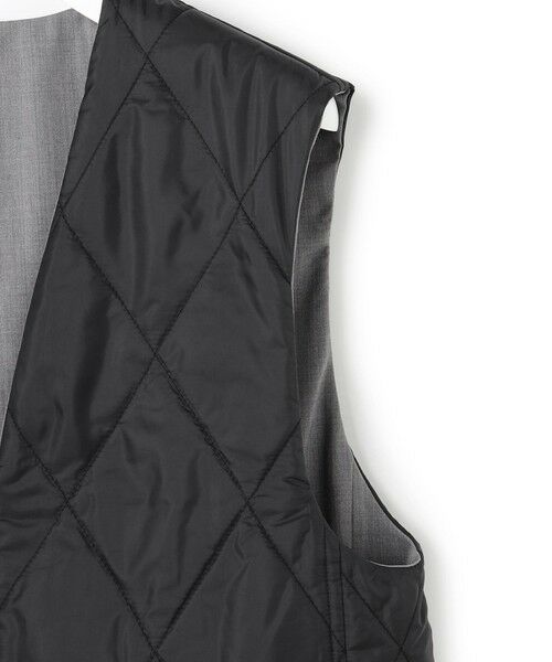ICB / アイシービー ベスト | 【洗える・リバーシブル着用可】T/Wツイルキルト リバーシブル パディング ジレ | 詳細13