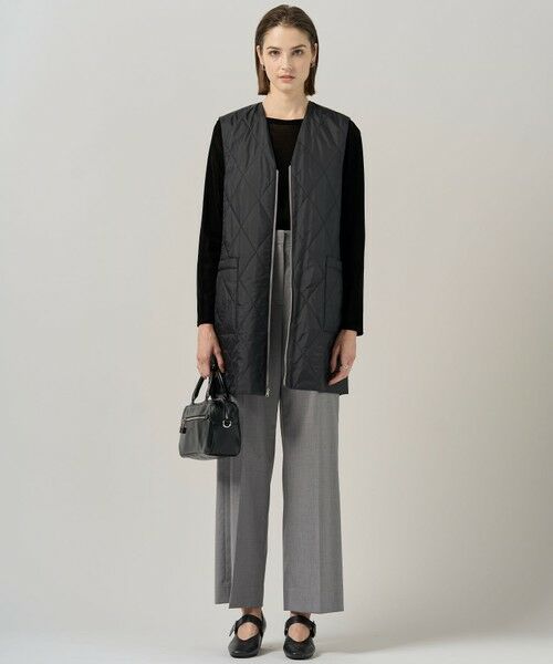 ICB / アイシービー ベスト | 【洗える・リバーシブル着用可】T/Wツイルキルト リバーシブル パディング ジレ | 詳細3