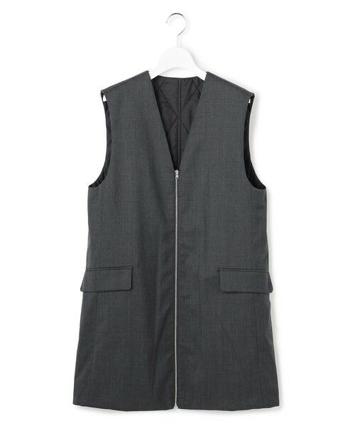 ICB / アイシービー ベスト | 【洗える・リバーシブル着用可】T/Wツイルキルト リバーシブル パディング ジレ | 詳細22
