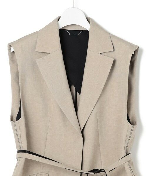 ICB / アイシービー ベスト | 【WEB＆一部店舗限定】SerikaWorsted  テーラードジレ | 詳細2