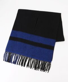 ICB / アイシービー マフラー・ショール・スヌード・ストール | 【リバーシブル可】アイレット 大判ストール