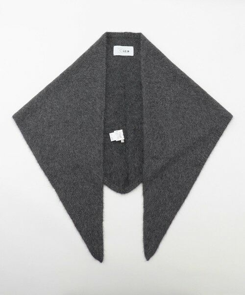 ICB / アイシービー マフラー・ショール・スヌード・ストール | 【30th ANNIVERSARY】ルレックスフォックスアルパカ ニットスカーフ | 詳細4