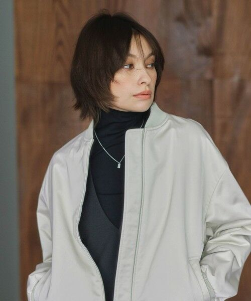 ICB / アイシービー ネックレス・ペンダント・チョーカー | 【SILVER925】メレダイヤモンド プレートネックレス | 詳細5