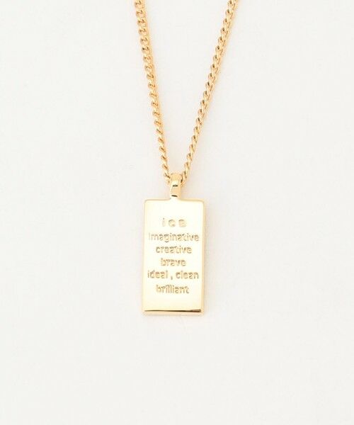 ICB / アイシービー ネックレス・ペンダント・チョーカー | 【SILVER925】メレダイヤモンド プレートネックレス | 詳細11