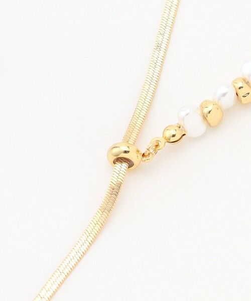ICB / アイシービー ネックレス・ペンダント・チョーカー | パールメタルネックレス | 詳細4
