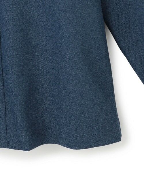 ICB / アイシービー シャツ・ブラウス | 【裏起毛】 ウォームサテン カーディガンブラウス | 詳細13