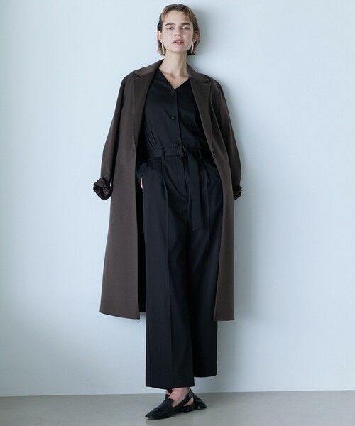 ICB / アイシービー シャツ・ブラウス | 【裏起毛】 ウォームサテン カーディガンブラウス | 詳細19