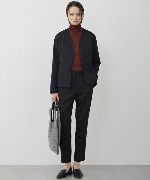 ICB / アイシービー シャツ・ブラウス | 【裏起毛】 ウォームサテン カーディガンブラウス | 詳細20