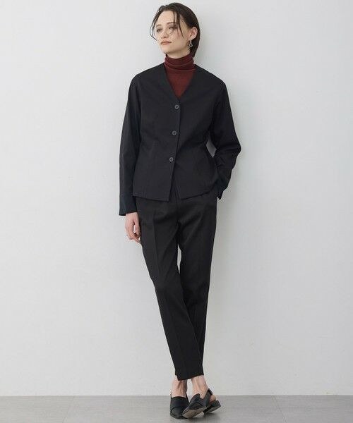 ICB / アイシービー シャツ・ブラウス | 【裏起毛】 ウォームサテン カーディガンブラウス | 詳細23