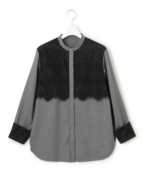 ICB / アイシービー シャツ・ブラウス | 【洗える】 レースコンビブラウス | 詳細5