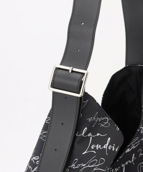 ICB / アイシービー ショルダーバッグ | 【A4サイズ収納可】5cityレタードプリント ショルダーバッグ | 詳細3