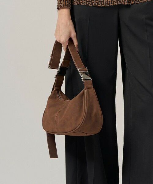 ICB/アイシービー 2WAYムーンバッグ ブラウン系 F ICB/アイシービー 2WAYムーンバッグ ブラウン系 F