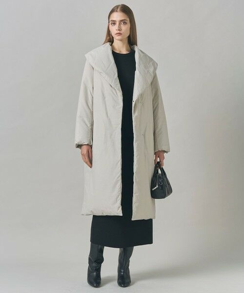 ICB / アイシービー ダウンジャケット・ベスト | 【撥水加工】ADS ダウン ショールカラーロングコート | 詳細1