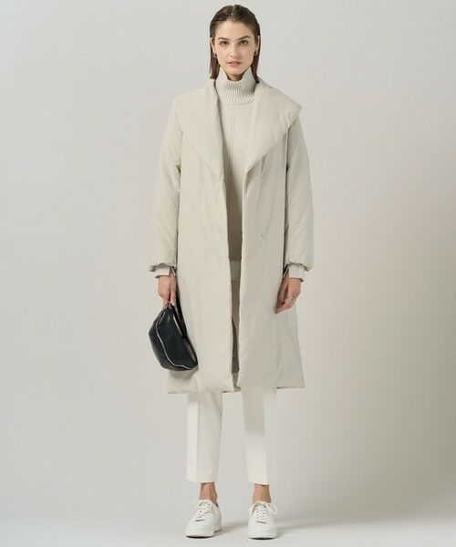 ICB / アイシービー ダウンジャケット・ベスト | 【撥水加工】ADS ダウン ショールカラーロングコート | 詳細3