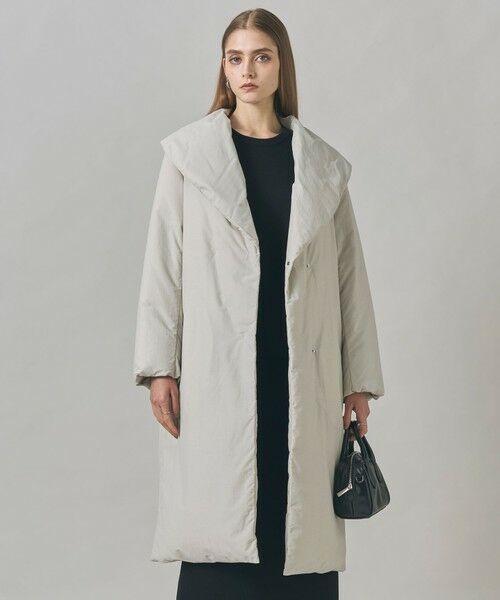 ICB/アイシービー 【撥水加工】ADS ダウン ショールカラーロングコート トープ系 6