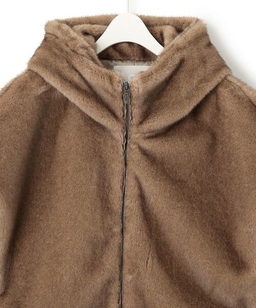 ICB / アイシービー その他アウター | 【洗える】ミンクライクファー フーディジレ コート | 詳細4