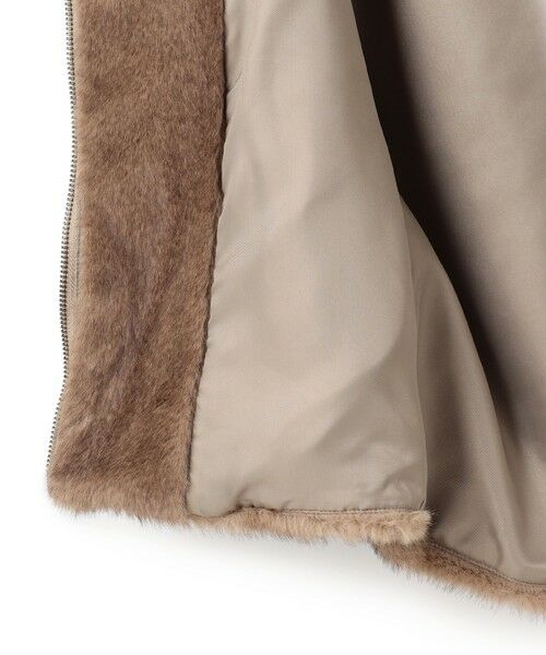 ICB / アイシービー その他アウター | 【洗える】ミンクライクファー フーディジレ コート | 詳細9