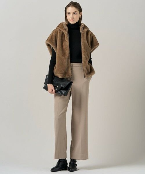 ICB / アイシービー その他アウター | 【洗える】ミンクライクファー フーディジレ コート | 詳細1