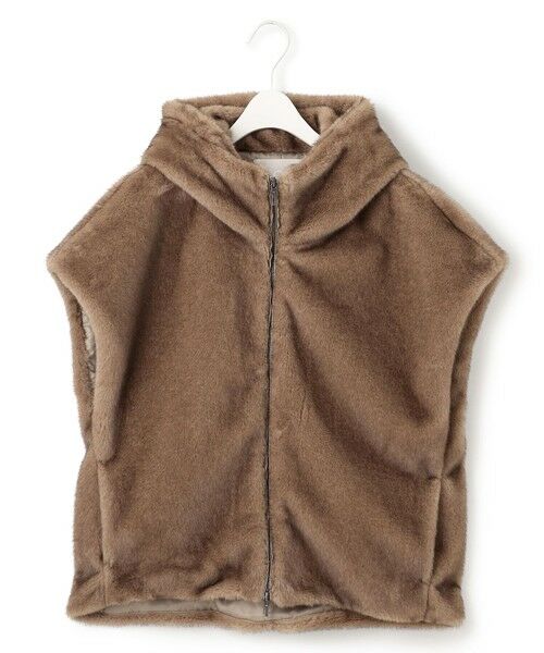 ICB / アイシービー その他アウター | 【洗える】ミンクライクファー フーディジレ コート | 詳細3