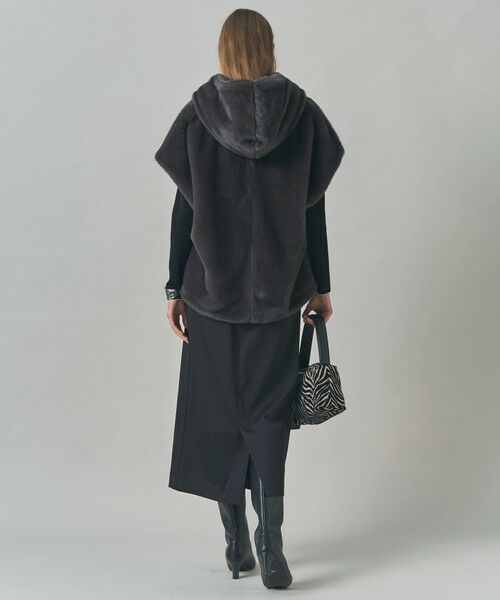 ICB / アイシービー その他アウター | 【洗える】ミンクライクファー フーディジレ コート | 詳細15