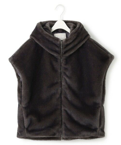 ICB / アイシービー その他アウター | 【洗える】ミンクライクファー フーディジレ コート | 詳細16