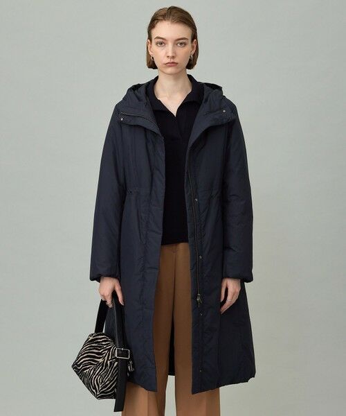 ICB/アイシービー 【WEB＆一部店舗限定・撥水加工】ADSダウン フーデットロングコート ネイビー系 0