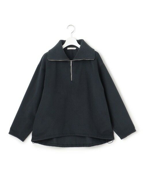 ICB / アイシービー カットソー | 【洗える】 トスカーナフリース ハーフジッププルオーバー | 詳細7