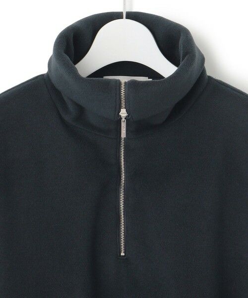 ICB / アイシービー カットソー | 【洗える】 トスカーナフリース ハーフジッププルオーバー | 詳細14
