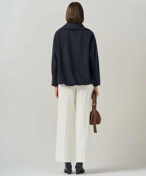 ICB / アイシービー カットソー | 【洗える】 トスカーナフリース ハーフジッププルオーバー | 詳細6