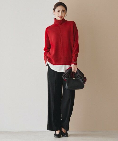 ICB / アイシービー ニット・セーター | 【新色追加】ソフトカシミヤミックス ハイネックニット | 詳細28