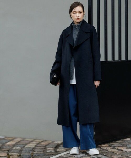 ICB / アイシービー ブルゾン | 【新色追加】ソフトカシミヤミックス ニットトラックジャケット | 詳細1