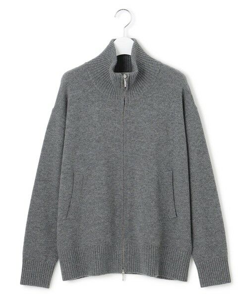 ICB / アイシービー ブルゾン | 【新色追加】ソフトカシミヤミックス ニットトラックジャケット | 詳細3