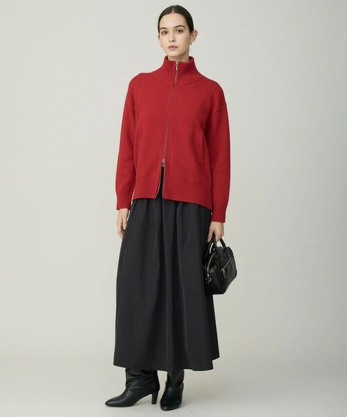 ICB / アイシービー ブルゾン | 【新色追加】ソフトカシミヤミックス ニットトラックジャケット | 詳細16