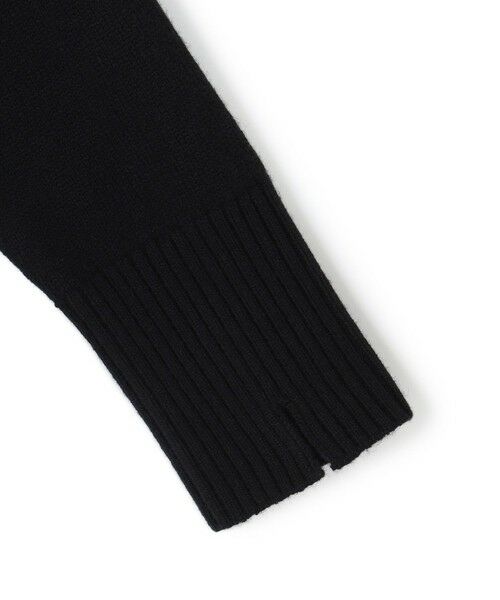 ICB / アイシービー ニット・セーター | ソフトカシミヤミックス インターシャ ハイネックニット | 詳細12