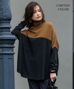 ICB / アイシービー ニット・セーター | 【新色追加・WEB限定カラーあり】 ヴィスコースワイド タートルネックプルオーバー