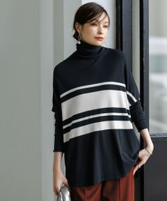 ICB / アイシービー ニット・セーター | 【新色追加・WEB限定カラーあり】 ヴィスコースワイド タートルネックプルオーバー