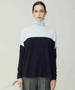 ICB / アイシービー ニット・セーター | 【新色追加・WEB限定カラーあり】 ヴィスコースワイド タートルネックプルオーバー
