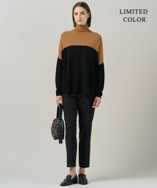 ICB / アイシービー ニット・セーター | 【新色追加・WEB限定カラーあり】 ヴィスコースワイド タートルネックプルオーバー | 詳細4