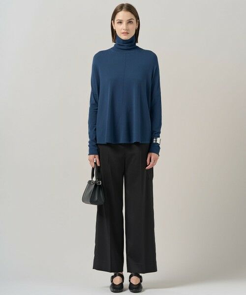 ICB / アイシービー ニット・セーター | 【新色追加・WEB限定カラーあり】 ヴィスコースワイド タートルネックプルオーバー | 詳細18