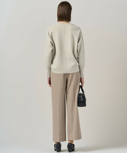 ICB / アイシービー ニット・セーター | 【洗える】 シルキーウールダブルフェイス ニットプルオーバー | 詳細7